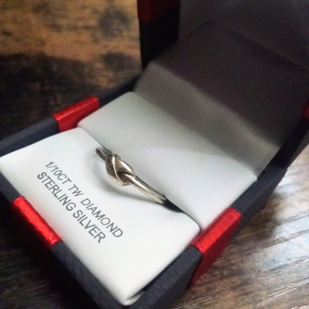 Forget-me-knot ring